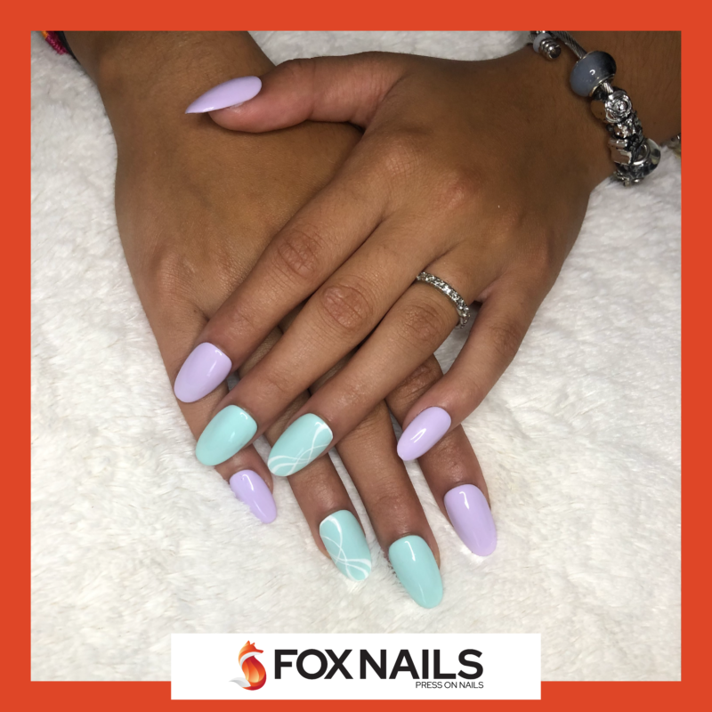 faux ongles arabesques