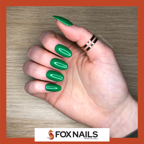 faux ongles vert